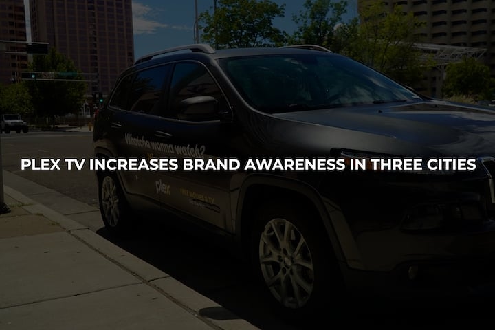 Plex TV awareness campaign