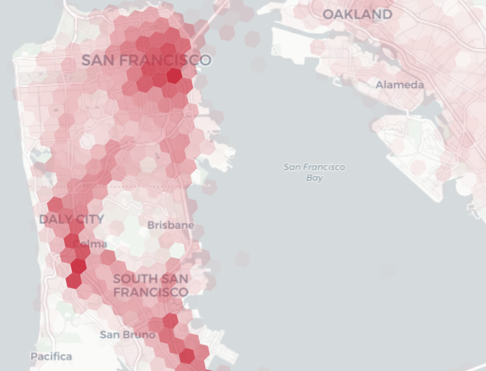 SF Heat Map